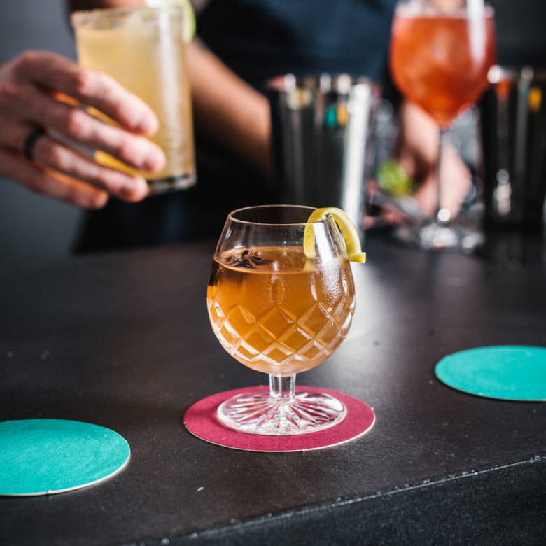 Matcha Sazerac by Thor Bergquist found at The Pouring Tales