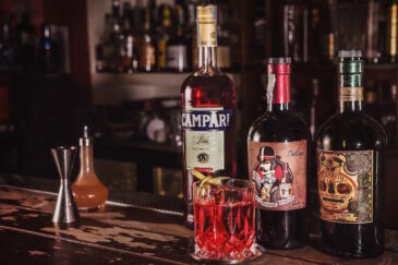 Negroni del Professore drink at the Jerry Thomas Project in Rome