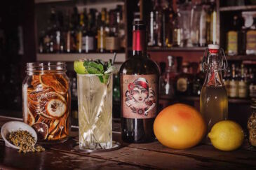 Ten Collins drink at the Jerry Thomas Project in Rome