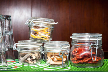Mise-en-place Bar 63 in Zurich