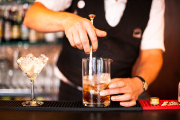 Rum Manhattan at Bar 63 in Zurich