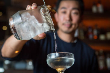 Sakura Martini at Bar Goto in New York