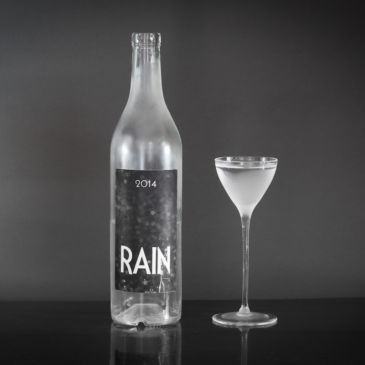 Rain at 69 Colebrooke Row in London