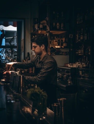 Stavros at Baba au Rum in Athens