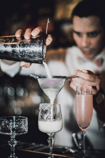 Keenan Hood at Keefer Bar in Vancouver