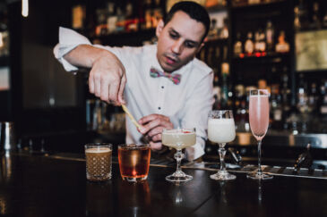 Keenan Hood at Keefer Bar in Vancouver