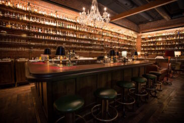 Multnomah Whiskey Library in Portland