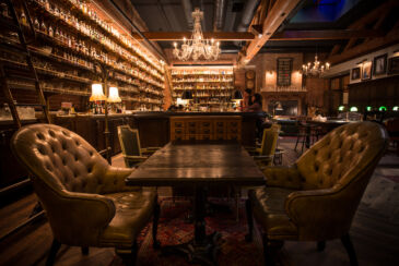 Multnomah Whiskey Library in Portland