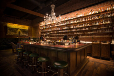 Multnomah Whiskey Library in Portland