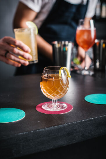 Matcha Sazerac by Thor Bergquist found at The Pouring Tales