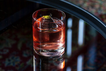 Negroni al Pistacchio by Lorena Saref found at The Pouring Tales